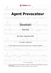 undefined Slovetskii - Agent Provocateur