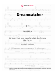 Noten, Akkorde LP - Dreamcatcher