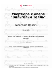 Noten, Akkorde Gioachino Rossini - Overture from Guillaume Tell