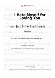 undefined Joan Jett & the Blackhearts - I Hate Myself for Loving You