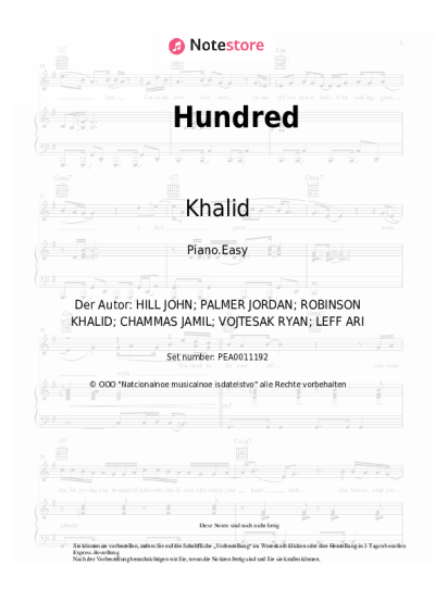 undefined Khalid - Hundred