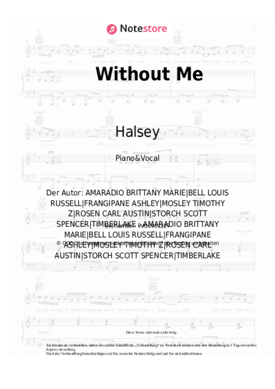 undefined Halsey - Without Me