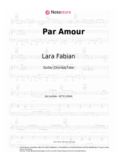 undefined Lara Fabian - Par Amour