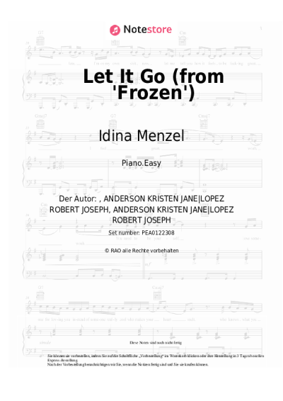 undefined Idina Menzel - Let It Go (from 'Frozen')