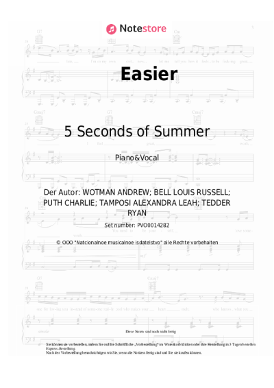 undefined 5 Seconds of Summer - Easier