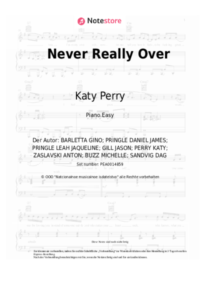 undefined Katy Perry - Never Really Over