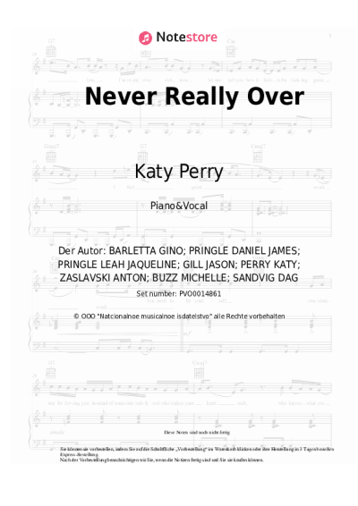 undefined Katy Perry - Never Really Over
