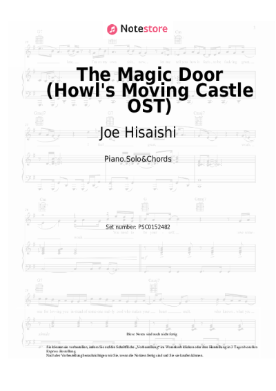 undefined Joe Hisaishi - The Magic Door (Howl's Moving Castle OST)