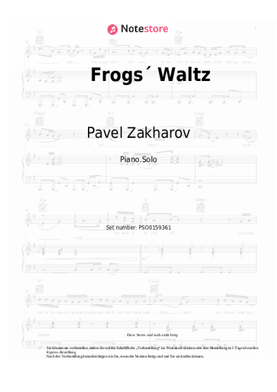 undefined Pavel Zakharov - Frogs´ Waltz
