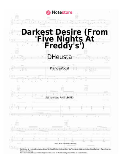 undefined DHeusta - Darkest Desire (From 'Five Nights At Freddy's')