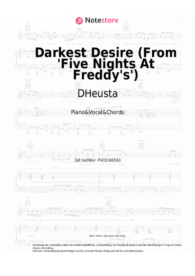 undefined DHeusta - Darkest Desire (From 'Five Nights At Freddy's')