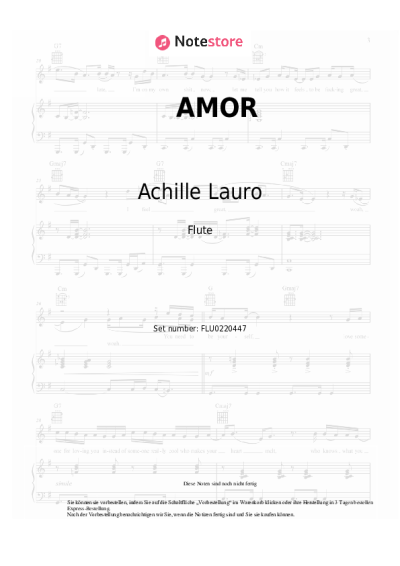 undefined Achille Lauro - AMOR