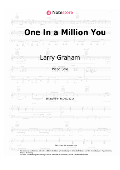 undefined Larry Graham - One In a Million You
