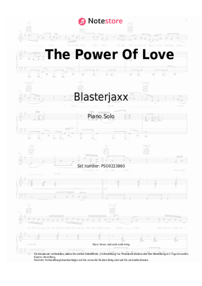 undefined Blasterjaxx - The Power Of Love