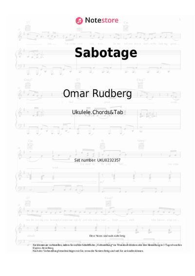 undefined Omar Rudberg - Sabotage