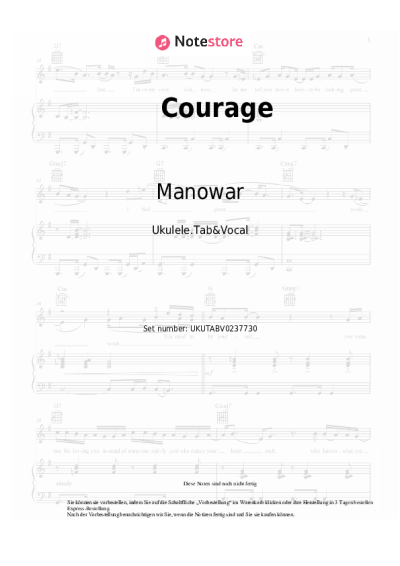 undefined Manowar - Courage