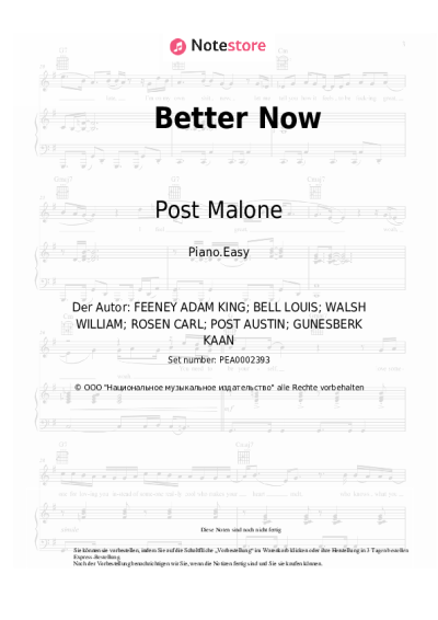 undefined Post Malone - Better Now