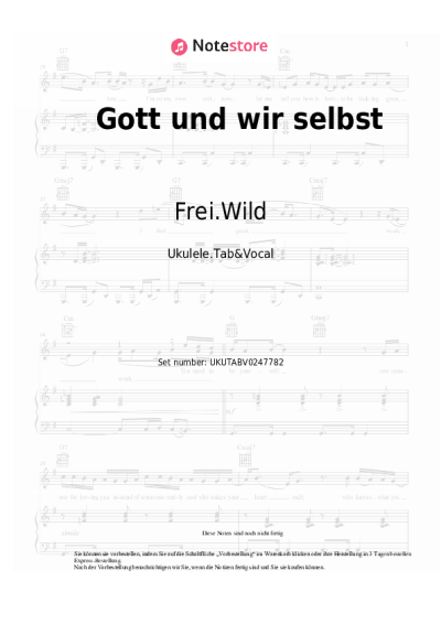 undefined Frei.Wild - Gott und wir selbst