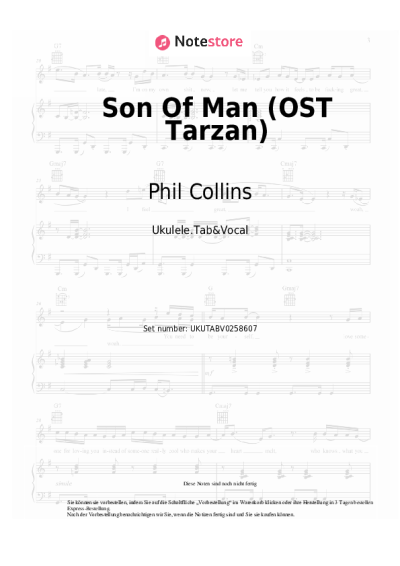 undefined Phil Collins - Son Of Man (OST Tarzan)