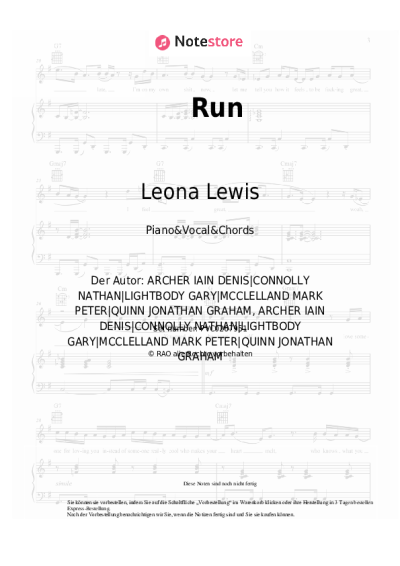 undefined Leona Lewis - Run