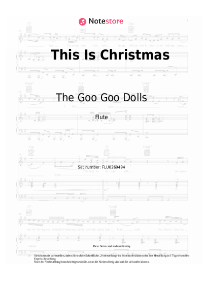 undefined The Goo Goo Dolls - This Is Christmas