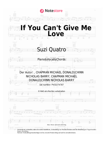 undefined Suzi Quatro - If You Can't Give Me Love