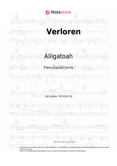 undefined Alligatoah - Verloren