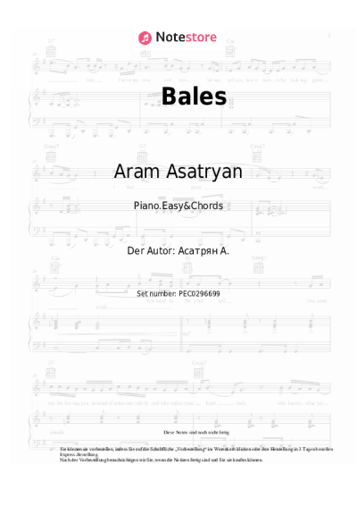 undefined Aram Asatryan - Bales