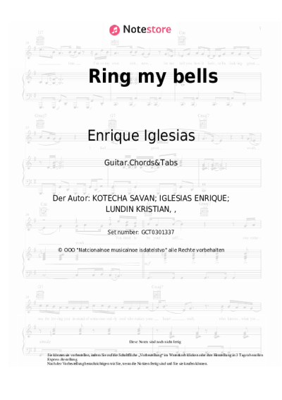undefined Enrique Iglesias - Ring my bells