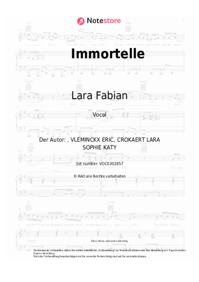 undefined Lara Fabian - Immortelle