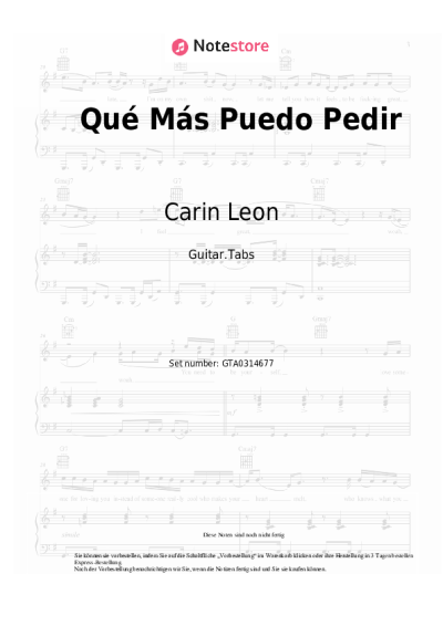 undefined Carin Leon - Qué Más Puedo Pedir