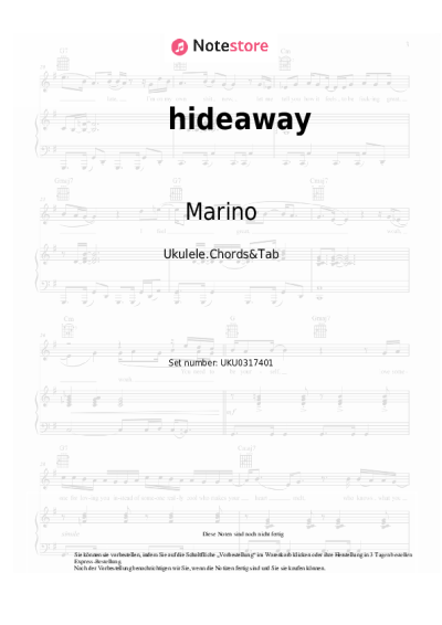 undefined Marino - hideaway