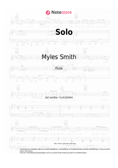 undefined Myles Smith - Solo