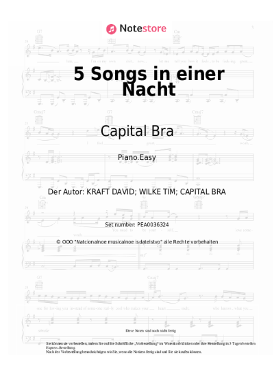 undefined Capital Bra - 5 Songs in einer Nacht