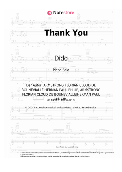 undefined Dido - Thank You