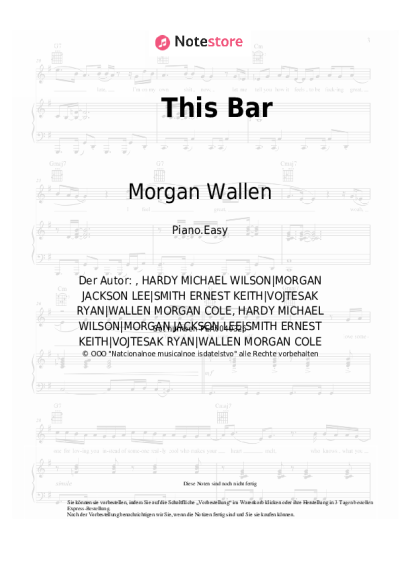 undefined Morgan Wallen - This Bar
