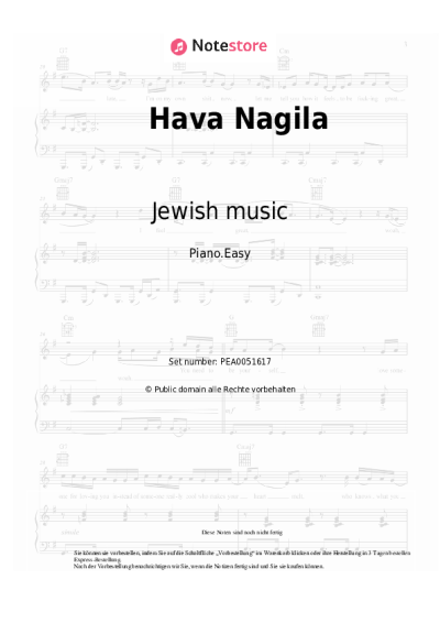 undefined Jewish music - Hava Nagila