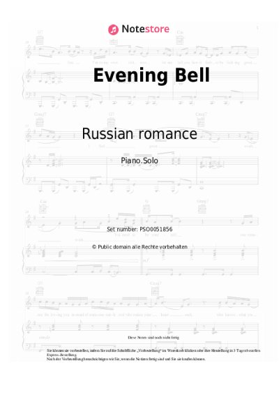 undefined Russian romance - Evening Bell