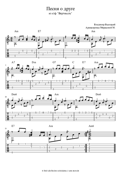 undefined Vladimir Vysotsky - Песня о друге