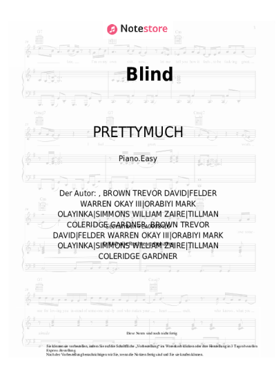 undefined PRETTYMUCH - Blind