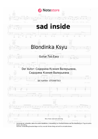 undefined Blondinka Ksyu - sad inside