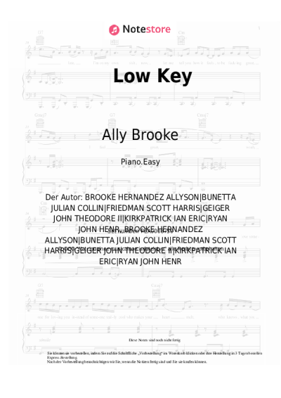 undefined Ally Brooke, Tyga - Low Key