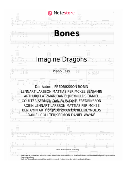 undefined Imagine Dragons - Bones